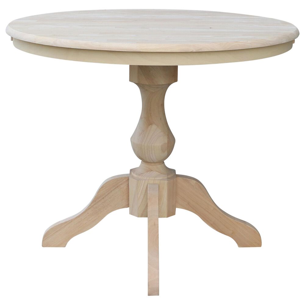 International Concepts 3-Piece Dining Set in Unfinished/Light Wood , , large