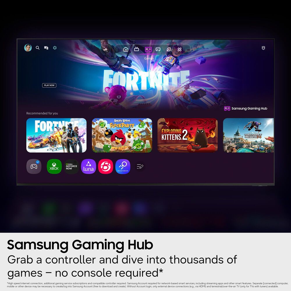 Samsung 75" Class The Frame QLED 4K Vision AI in Black - Smart TV (2026), , large