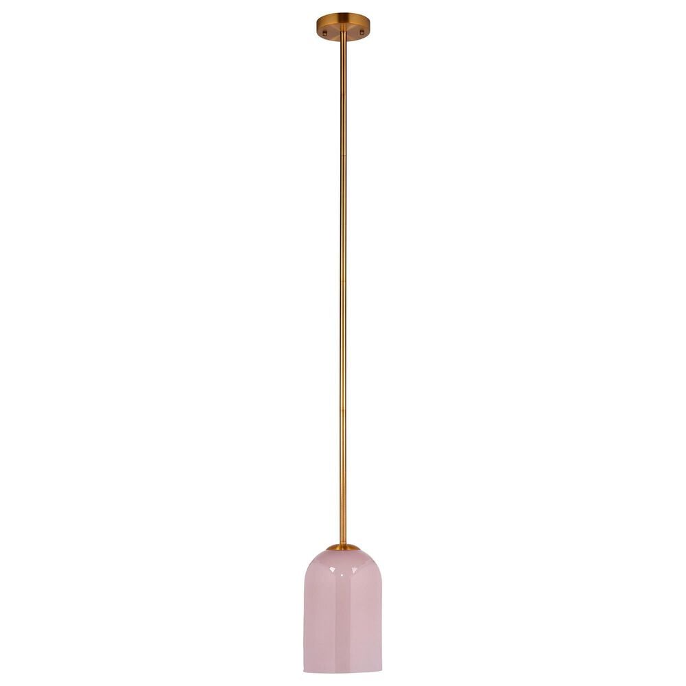Jamie Young Direct Ship Colt 1-Light Pendant in Pink, , large