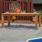 Linon Home Decor Carenen 80" Outdoor Dining Table in Natural, , large