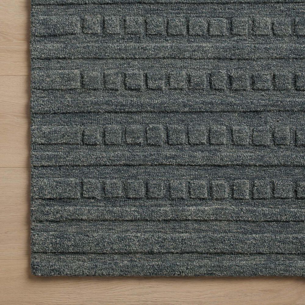 Chris Loves Julia x Loloi Bradley 2&#39;3&quot; x 3&#39;9&quot; Teal Area Rug, , large
