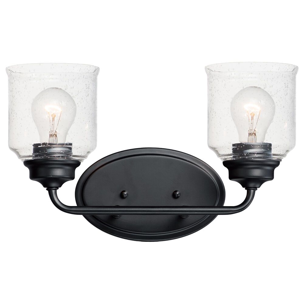 Maxim Lighting Acadia 2-Light Bath Vanity in Black, , large
