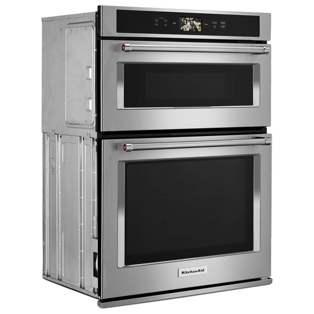 KitchenAid 30" Wall Oven with Microwave Combo Smart in Stainless Steel