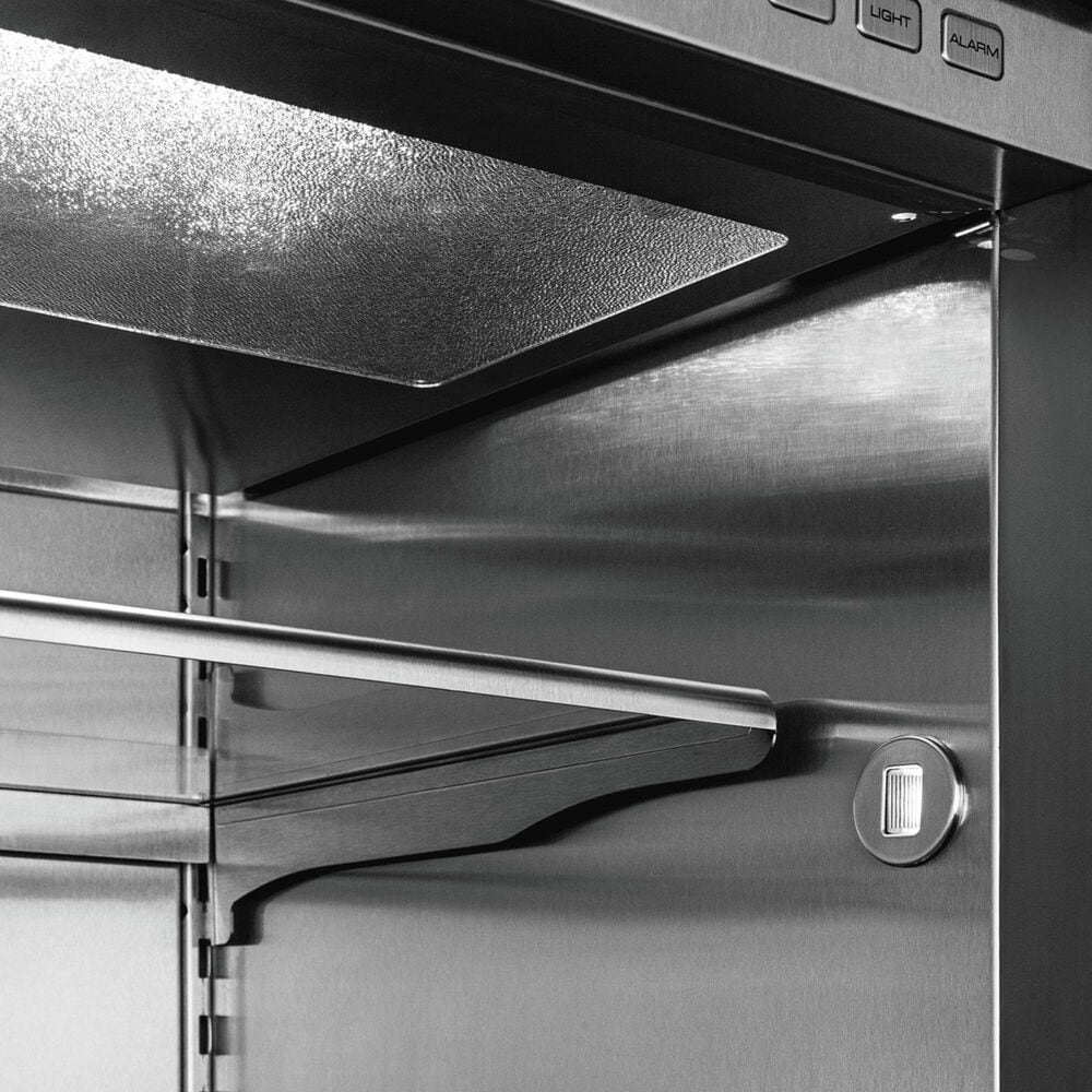 True Residential 20.3 Cu. Ft. Built-In Refrigerator Column with Left Hinge and Glass Door in Stainless Steel, , large