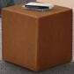 Lifestyle Solutions Grady Square Ottoman in Caramel, , large