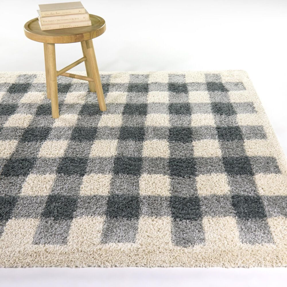 Balta Rugs March Blue 5' 3" x 7' Area Rug, , large
