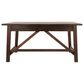 Ashley Baldridge Large Leg Desk in Rustic Brown, , large
