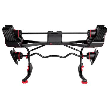 BowFlex SelectTech 2080 Barbell Stand with Media Rack with Curl Bar, , large