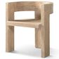 Jennifer Taylor Home Soren Arm Dining Chair in Heritage Light Natural Brown, , large