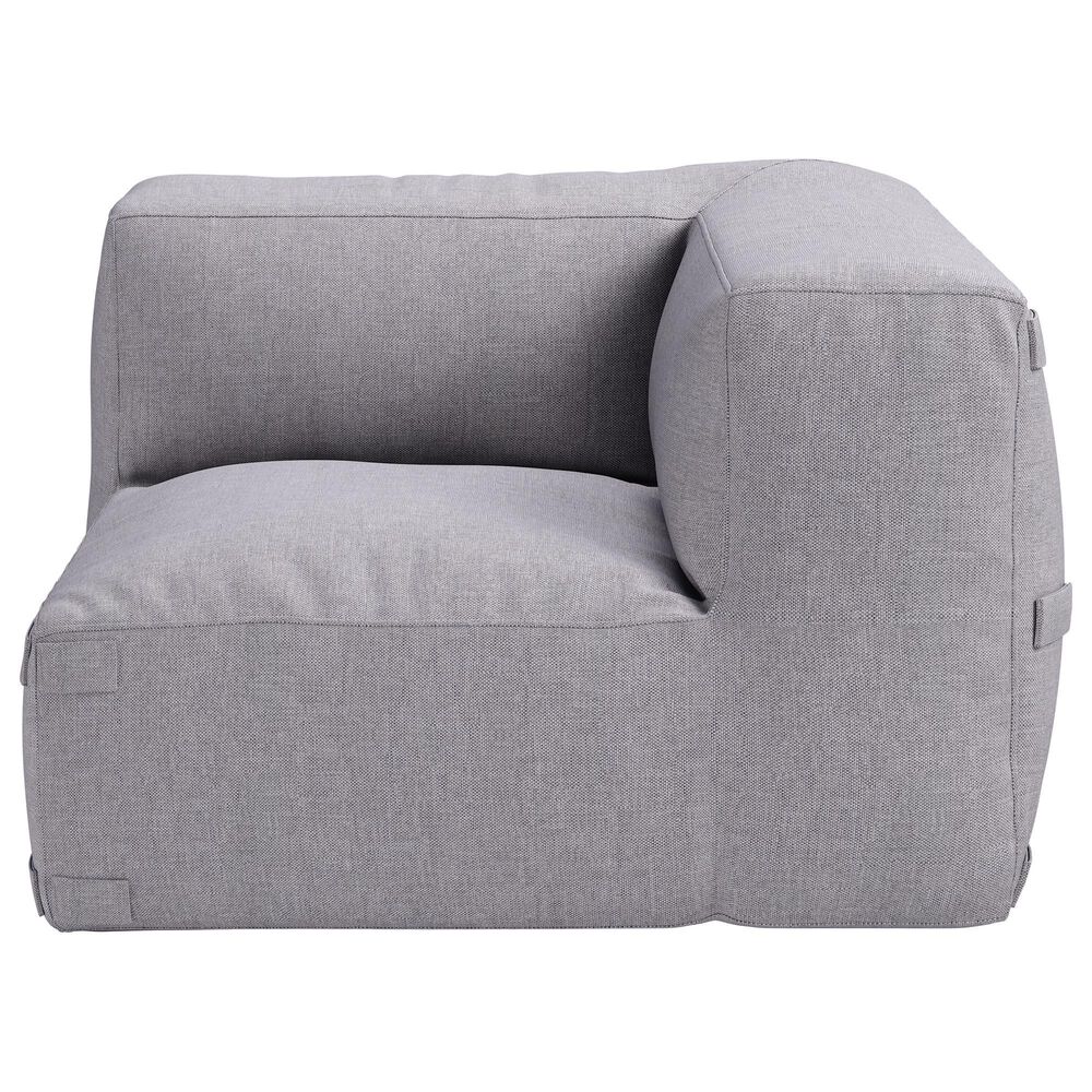 Zuo Modern Luanda Corner Chair in Gray, , large
