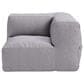 Zuo Modern Luanda Corner Chair in Gray, , large