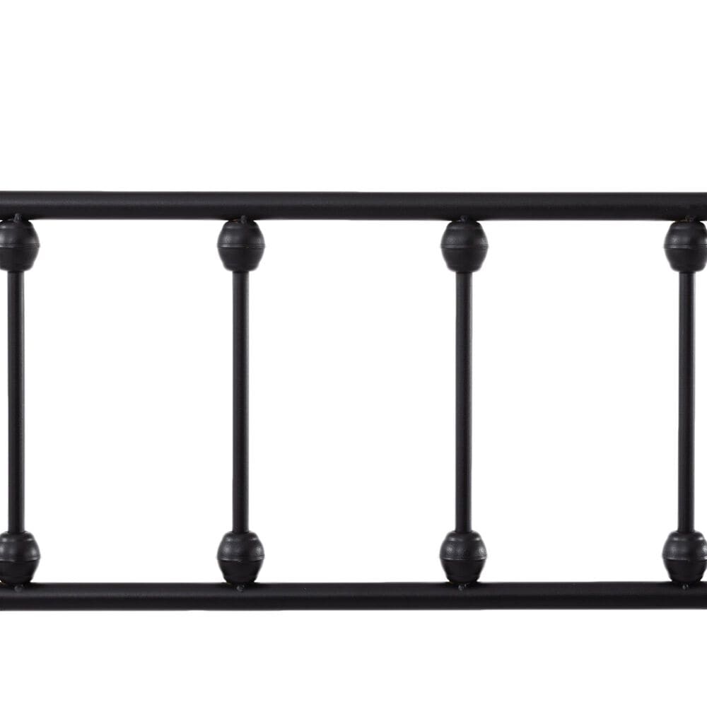 HOMLUX Queen Metal Bed Frame with Sturdy Slats in Black, , large