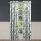 Royal Court Evergreen 84" x 50" Window Panel Pair in Blue and Green, , large