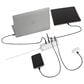 Ventev 4-Port USB-C Universal UltraFast Multiport Charging Station in White, , large