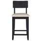 Linon Home Decor Jorissen Counter Stool in Dark Charcoal, , large