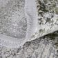 Feizy Cadiz 39N5F Green and Ivory 13" x 20" Area Rug, , large