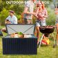 HOMLUX Outdoor Medium Storage Box in Black, , large