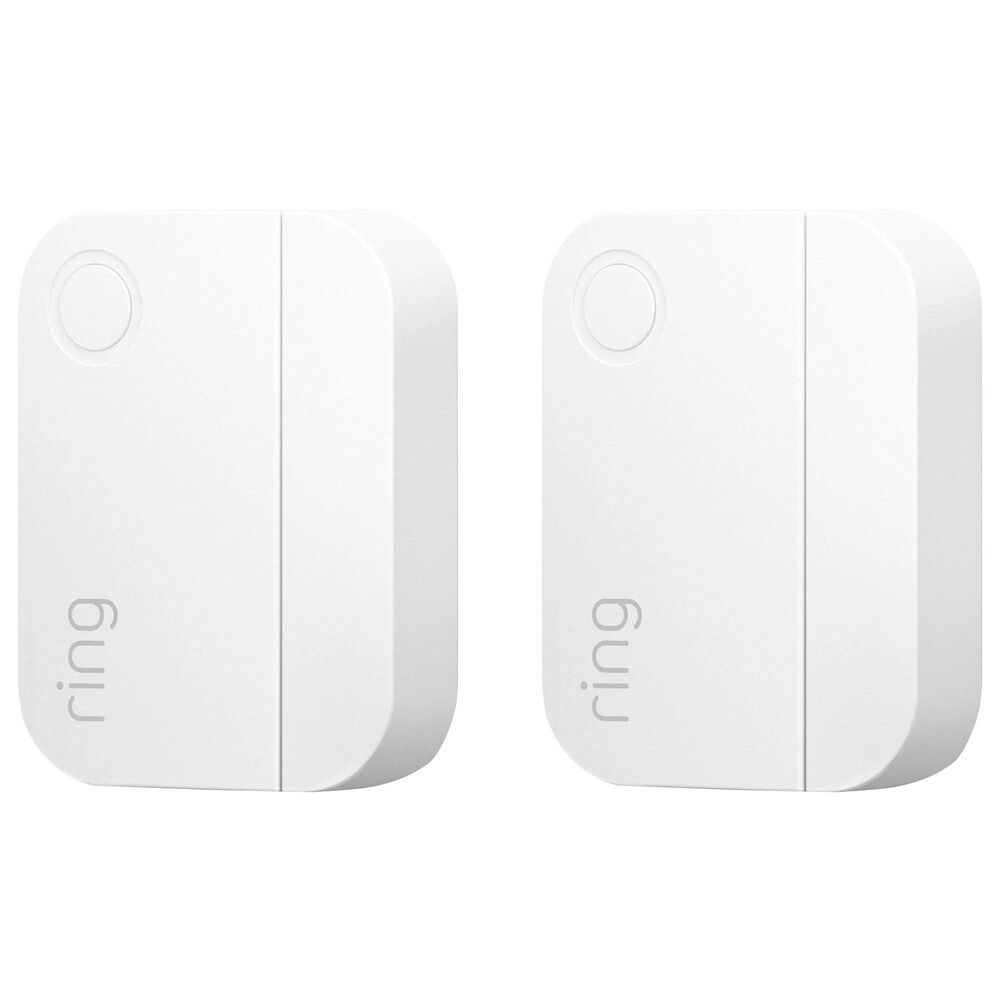 glide At adskille Præferencebehandling Ring 2-Pack Alarm Contact Sensor V2 in White | Nebraska Furniture Mart