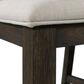 Mayberry Hill Grady Slat Back Polyester Upholstered Side Chair in Warm Cocoa, , large