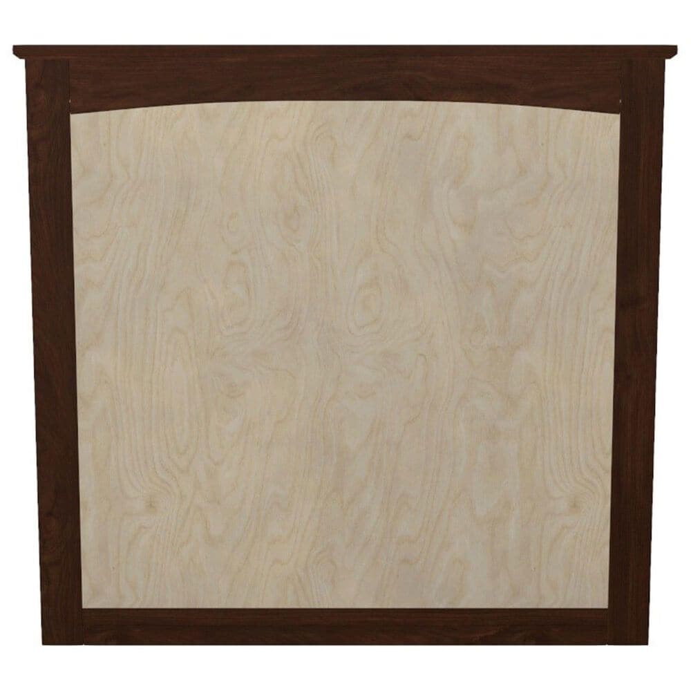 Archbold Furniture Shaker Dresser Mirror in Brown Mahogany, , large