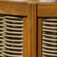 Linon Home Decor Chaddsley 2-Piece Outdoor Conversation Set in Brown, , large
