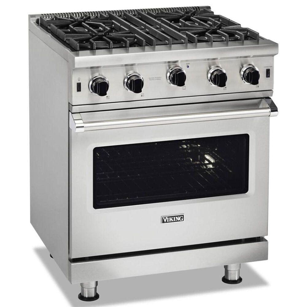 Viking Range 5 Series 4 Cu. Ft. Freestanding Liquid Propane Gas Range in Stainless Steel, , large