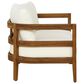 Linon Home Decor Breton 2-Piece Outdoor Conversation Set in Brown, , large
