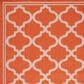 Safavieh Bermuda 5"3" x 7"6" Rust and Ivory Indoor/Outdoor Area Performance Rug, , large