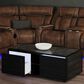 Mayberry Hill Halo Smart Coffee Table with Fridge and Speaker in Black, , large