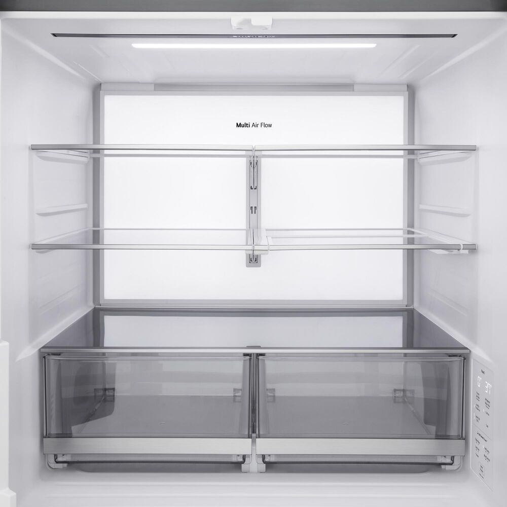 LG 28.6 Cu. Ft 4-Door French Door Refrigerator with Mirror Instaview in PrintProof Stainless Steel, , large