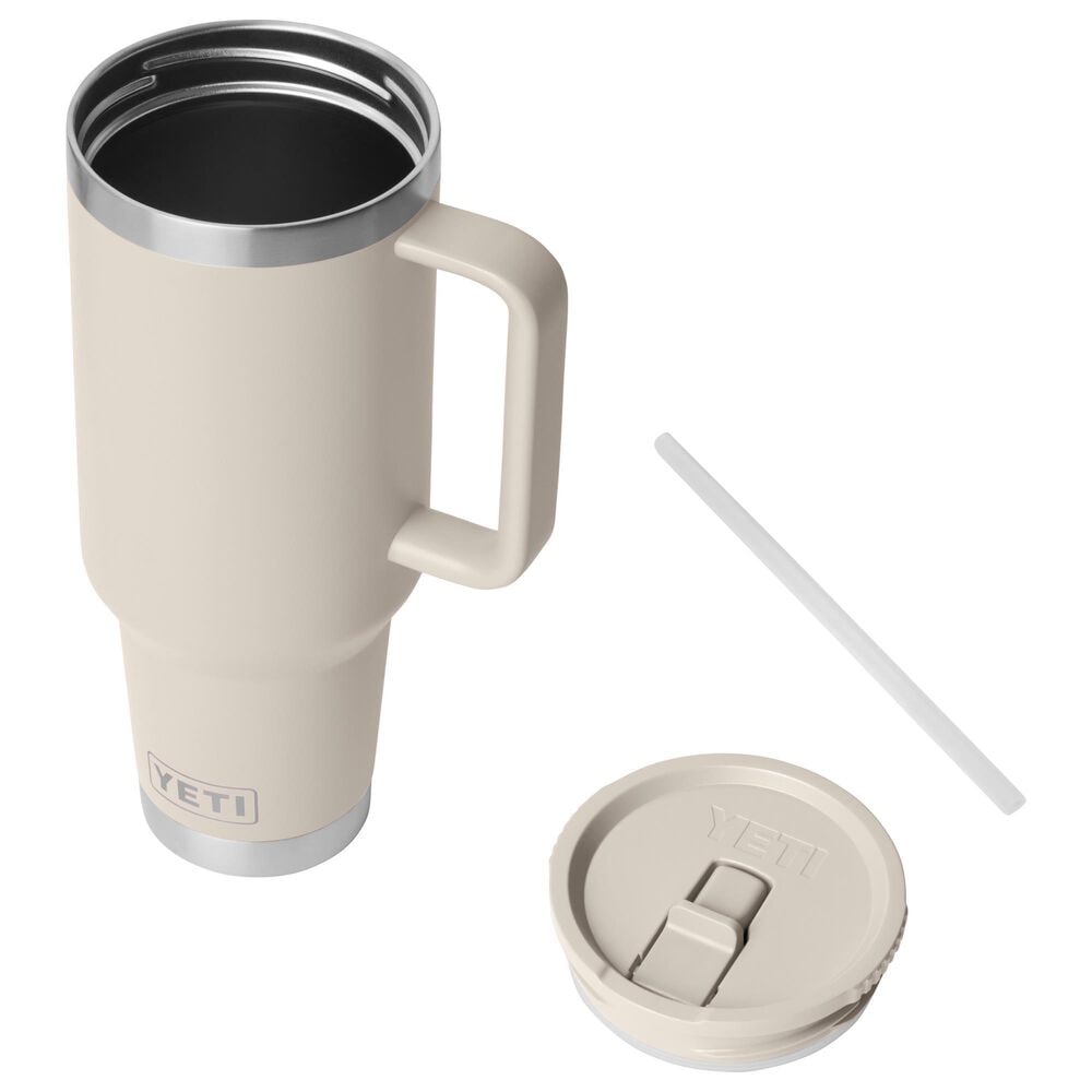 YETI Rambler 40 oz Travel Str Mug Cape Taupe, , large