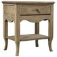 Riva Ridge Provence 1-Drawer Nightstand in Patine, , large