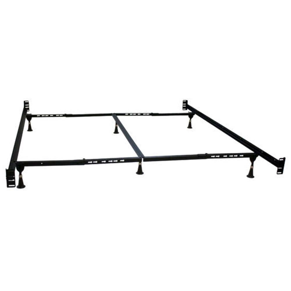 Home by Hollywood Queen Headboard and Footboard Bed Frame in Black, , large