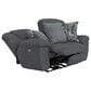 Catnapper Trifecta Power Reclining Rocking Loveseat in Smoke, , large