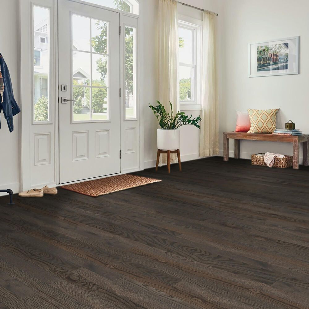 Hartco Prime Harvest Silver Oak High Gloss Red Oak 3 1/4&quot; Solid Hardwood, , large