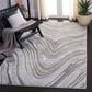Safavieh Craft CFT846D 5"3" x 7"6" Gold and Grey Area Rug, , large