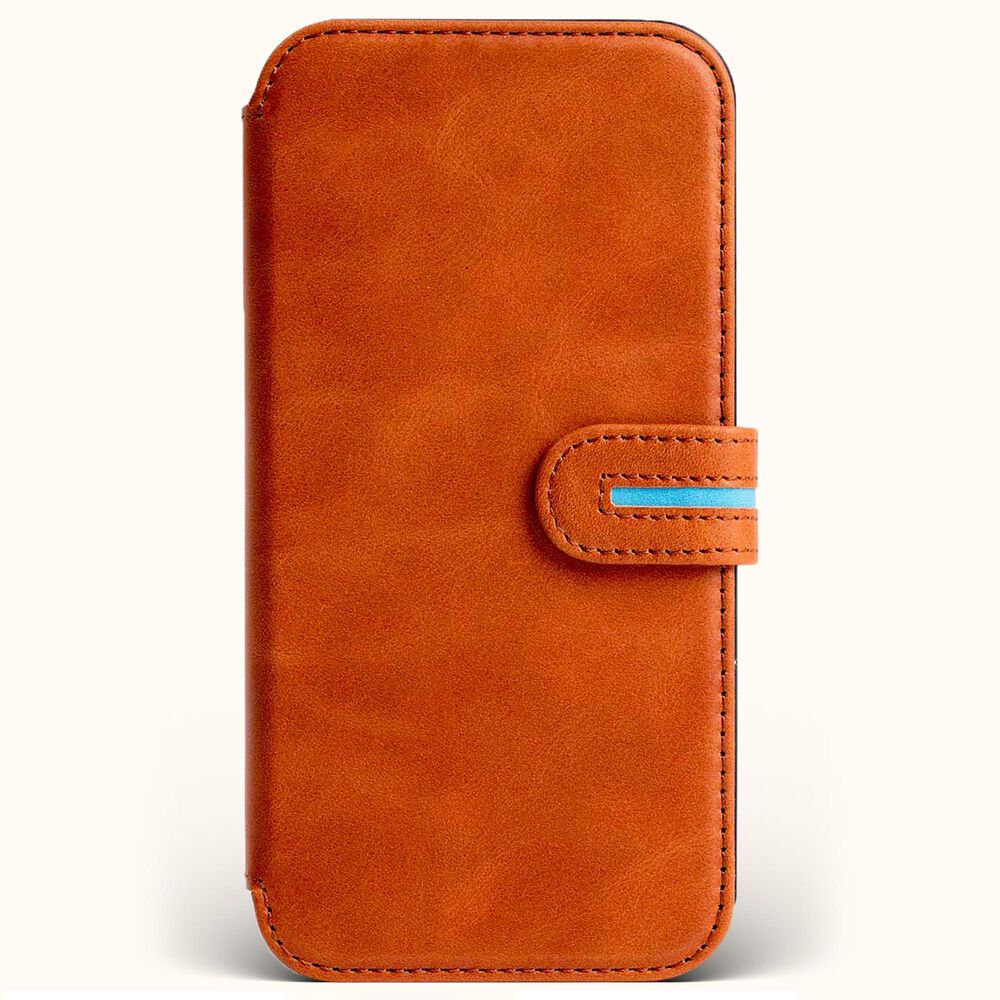 Bluebonnet Cases The Executive Leather iPhone 17 Pro Wallet Case Folio - Tuscan Tan, , large