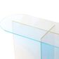Urban Home Fomo Console Table in Iridescent Glass, , large