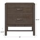 Fleming Furniture Co. Rochester 2 Drawer Nightstand in Mineral Gray, , large