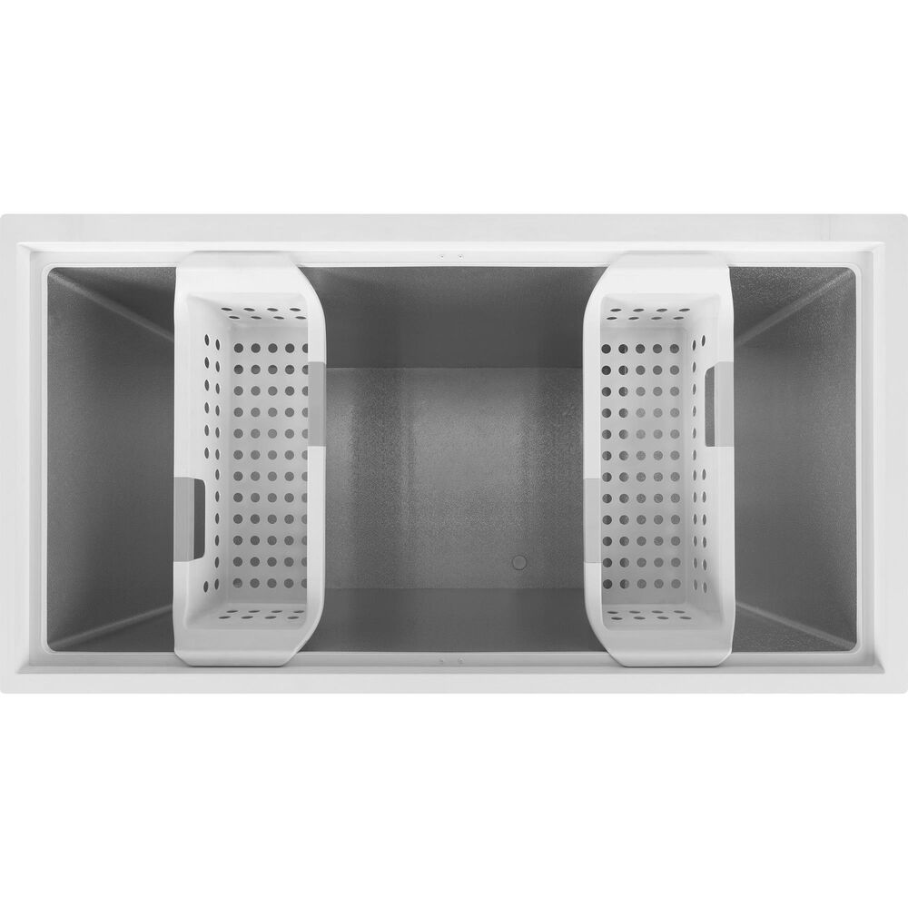 GE Appliances 10.7 Cu. Ft. Manual Defrost Chest Freezer in White, , large