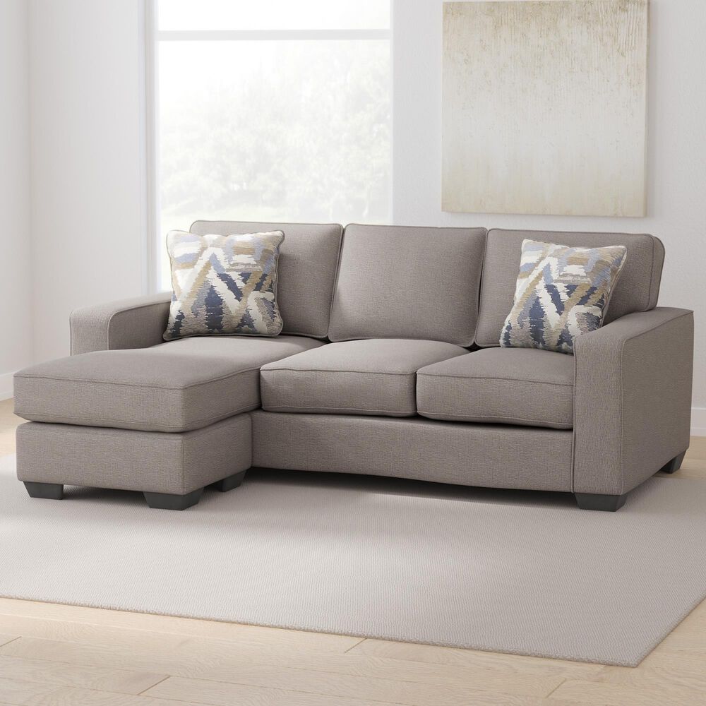 Signature Design by Ashley Greaves 2-Piece Left Facing Sofa Chaise in Stone, , large