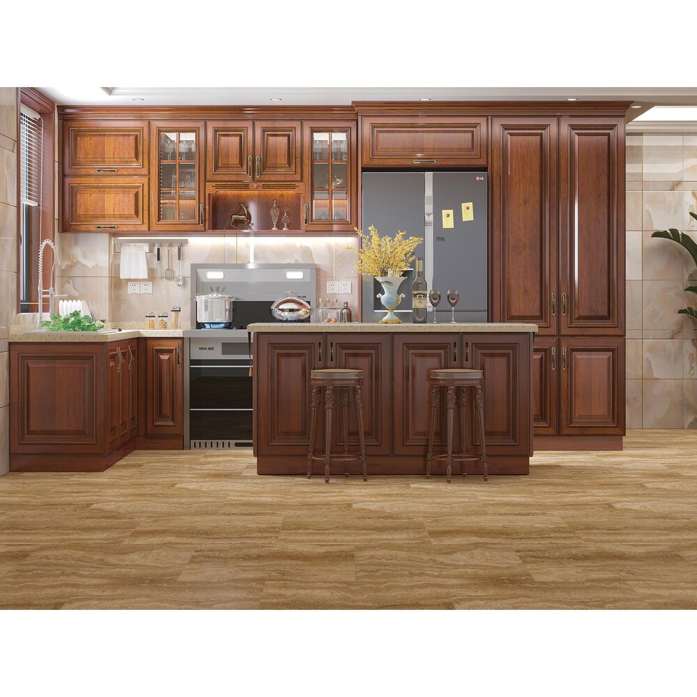 Paramount Rigidcore Keystone Tile Perlato 12&quot; x 24&quot; Vinyl Plank, , large