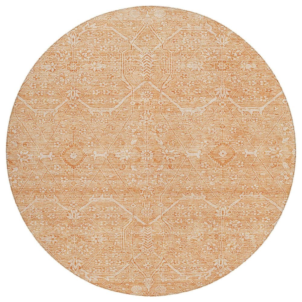 Dalyn Rug Company Solace SL12 8" Round Salmon Area Rug, , large