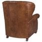 Smith Brothers Pressback Recliner with Shagbark Legs in Brown, , large