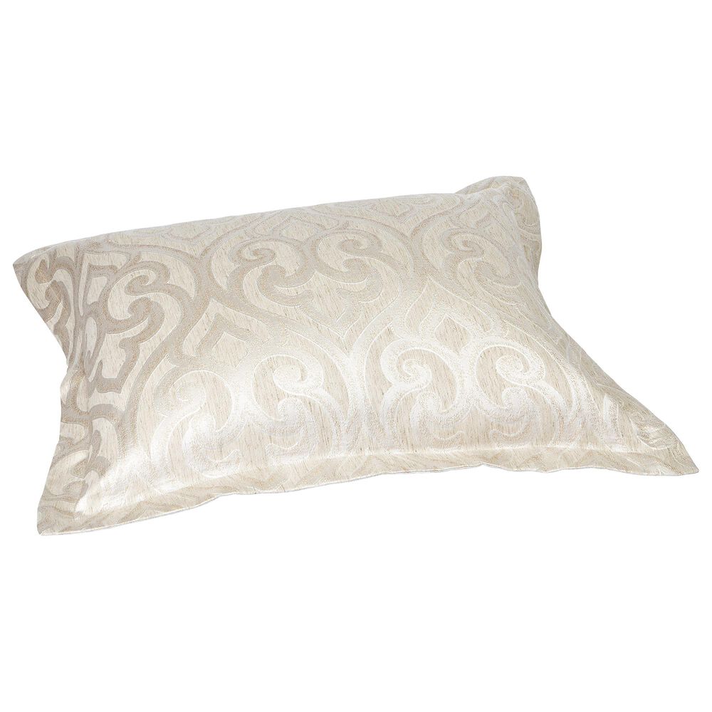 Ann Gish Art Of Home 3-Piece Queen Scroll Duvet Set In Gold Ecru, , large