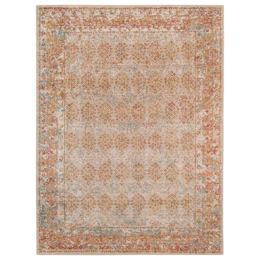 Amer Rugs Eternal 2"7" x 7"6" Beige and Rust Runner, , large