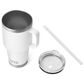 YETI Rambler 35 Oz Straw Mug with Straw Lid in White, , large