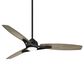 Minka-Aire Molino 65" Indoor/Outdoor Ceiling Fan with LED Light in Coal, , large