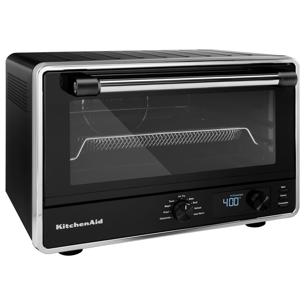 KitchenAid Digital Countertop Air Fry Oven Black Matte New Open