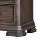 Cedar and Sage Grand Louie 2 Drawer Small Nightstand in Ebony and Wheat, , large